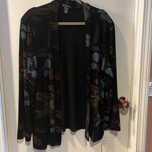 Made in Heaven Open Cardigan Jacket, Size 1X, New with tags